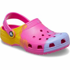 Crocs CLASSIC OMBRE CLOG K Detská nazúvacia obuv, ružová, veľkosť 32/33