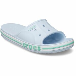 Crocs BAYABAND SLIDE Unisex šľapky, svetlomodrá, veľkosť 43/44