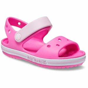 Crocs BAYABAND SANDAL K Detské sandále, ružová, veľkosť 32/33