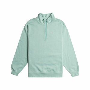 Roxy ESSENTIAL ENERGY HALF ZIP Dámska mikina, svetlomodrá, veľkosť S