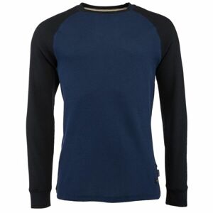 BLEND TEE REGULAR FIT LS Pánske tričko s dlhým rukávom, tmavo modrá, veľkosť M