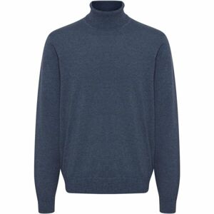 BLEND PULLOVER Pánsky sveter, tmavo modrá, veľkosť XL