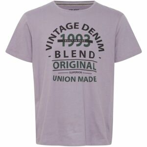 BLEND TEE REGULAR FIT Pánske tričko, fialová, veľkosť S