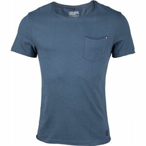 BLEND T-SHIRT S/S Pánske tričko, modrá, veľkosť XXXL