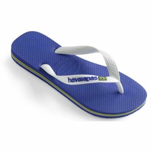 HAVAIANAS BRASIL LOGO Unisex žabky, modrá, veľkosť 43/44