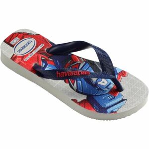 HAVAIANAS KIDS TOP MARVEL II Chlapčenské žabky, modrá, veľkosť 37/38