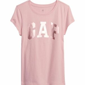 GAP V-FR SS VALUE LOGO TEE Dievčenské tričko, ružová, veľkosť L
