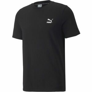Puma ESS SMALL LOGO TEE Pánske tričko, čierna, veľkosť XXL