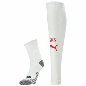 Puma TEAM SKS BAND SOCKS Pánske štulpne, biela, veľkosť 43 - 46