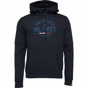 Tommy Hilfiger GRAPHIC Pánska mikina, tmavo modrá, veľkosť XL