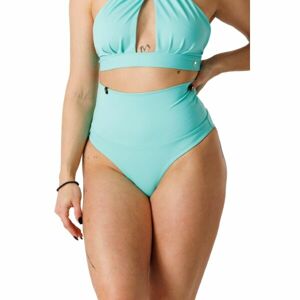 GOLDBEE SHAPEWEAR SWIMWEAR BOTTOMS Dámske sťahovacie plavecké nohavičky, zelená, veľkosť XXXXL