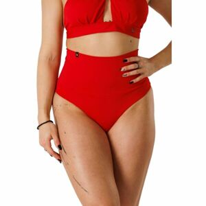 GOLDBEE SHAPEWEAR SWIMWEAR BOTTOMS Dámske sťahovacie plavecké nohavičky, červená, veľkosť