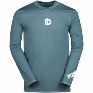 FUNDANGO MANADO LONG RASHGUARD Pánske tričko do vody, modrá, veľkosť M