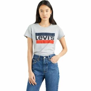 Levi's® THE PERFECT TEE Dámske tričko, sivá, veľkosť