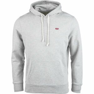 Levi's NEW ORIGINAL HOODIE CORE Pánska mikina, sivá, veľkosť 2XL