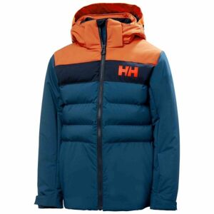 Helly Hansen JR CYCLONE JACKET Chlapčenská  lyžiarska bunda, modrá, veľkosť 8