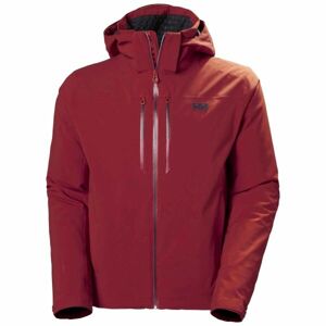 Helly Hansen ALPHA LIFALOFT JACKET Pánska lyžiarska bunda, červená, veľkosť