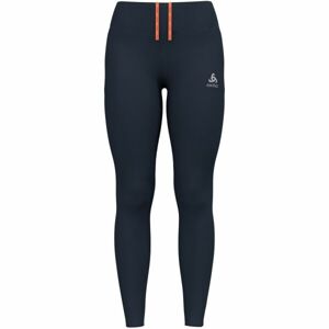 Odlo W ESSENTIAL WARM TIGHTS Dámske bežecké legíny, tmavo modrá, veľkosť S