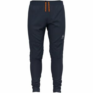 Odlo PANTS ZEROWEIGHT WARM Pánske zimné bežecké nohavice, tmavo modrá, veľkosť XL