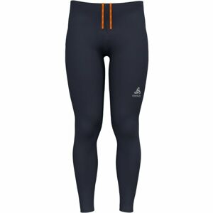 Odlo M ESSENTIAL WARM TIGHTS Pánske bežecké nohavice, tmavo modrá, veľkosť L