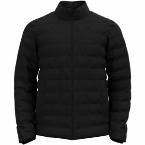 Odlo M ASCENT N-THERMIC HYBRID INSULATED JACKET Pánska hybridná bunda, čierna, veľkosť M