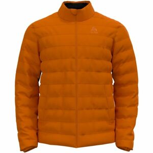 Odlo M ASCENT N-THERMIC HYBRID INSULATED JACKET Pánska hybridná bunda, hnedá, veľkosť M