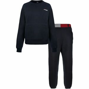 Fila IN COTTON BRUSHED FLEECE Dámske pyžamo, tmavo modrá, veľkosť XS