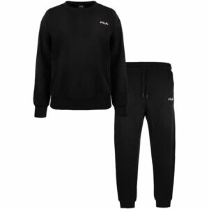 Fila IN COTTON BRUSHED FLEECE Dámske pyžamo, čierna, veľkosť M