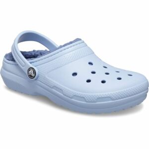 Crocs CLASSIC LINED CLOG T Dievčenská nazúvacia obuv, svetlomodrá, veľkosť 24/25