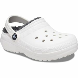 Crocs CLASSIC LINED CLOG K Unisex nazúvacia obuv, biela, veľkosť 36/37