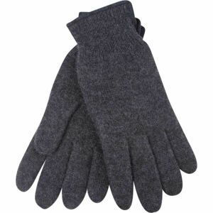 Devold DEVOLD WOOL GLOVE Vlnené rukavice, tmavo sivá, veľkosť M