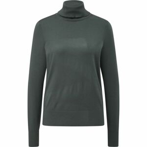 s.Oliver RL POLO NECK JUMPER NOOS Pulóver s rolákom, tmavo zelená, veľkosť 42