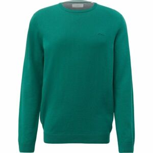 s.Oliver RL KNITTED PULLOVER Pánsky sveter, zelená, veľkosť 3XL