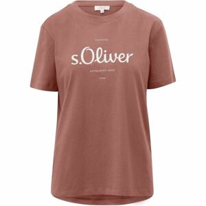 s.Oliver RL T-SHIRT Tričko, hnedá, veľkosť 34