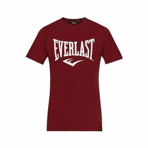Everlast RUSSEL Pánske tričko, vínová, veľkosť