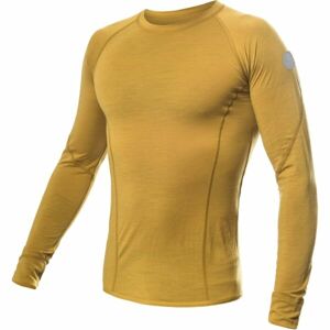 Sensor MERINO AIR Pánske termo tričko, žltá, veľkosť XXL