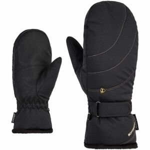 Ziener KAHLIA Dámske lyžiarske rukavice, čierna, veľkosť 7.5