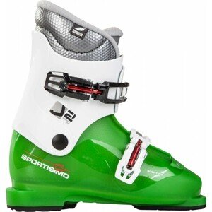Alpina J2 zelená 18 - Detské lyžiarske topánky