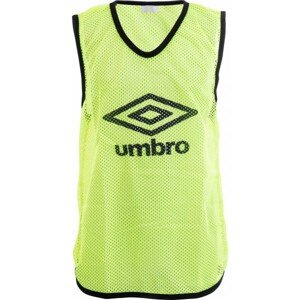 Umbro MESH TRAINING BIB - 65x52CM - Junior Detský rozlišovací dres, žltá, veľkosť